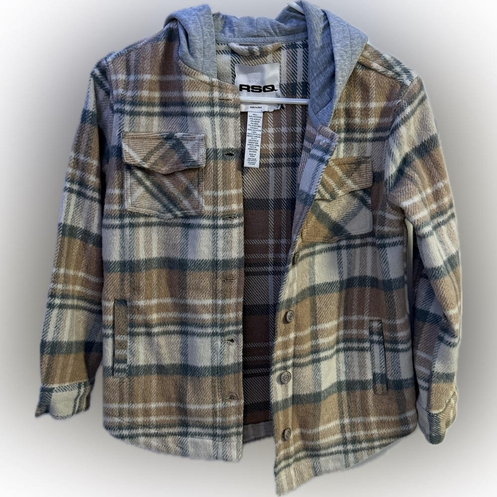 Tilly's Multicolor Plaid Flannel Shirt
